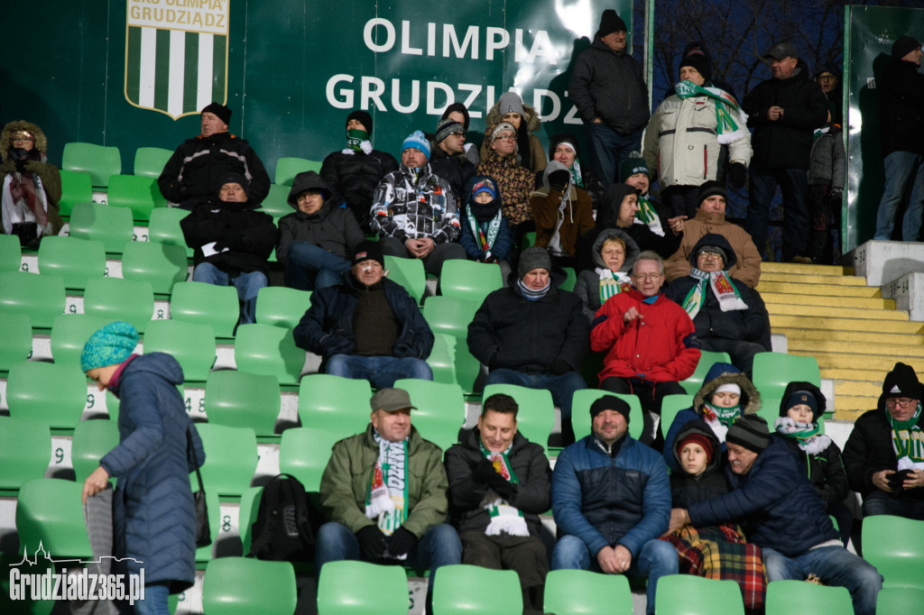 Olimpia Grudziądz pokonuje Zagłębie Sosnowiec
