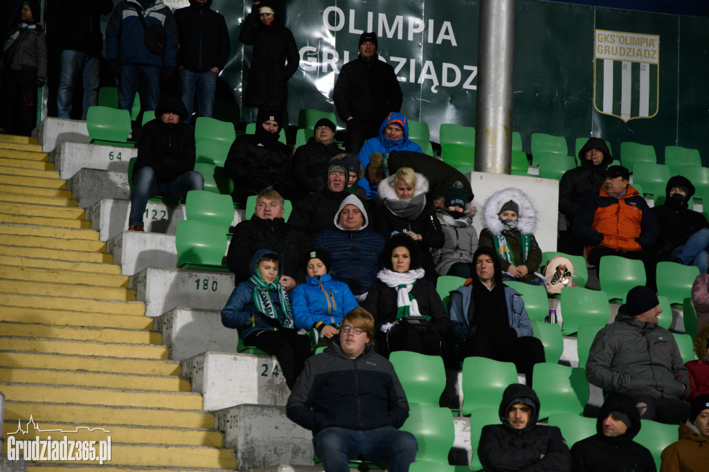 Olimpia Grudziądz pokonuje Zagłębie Sosnowiec