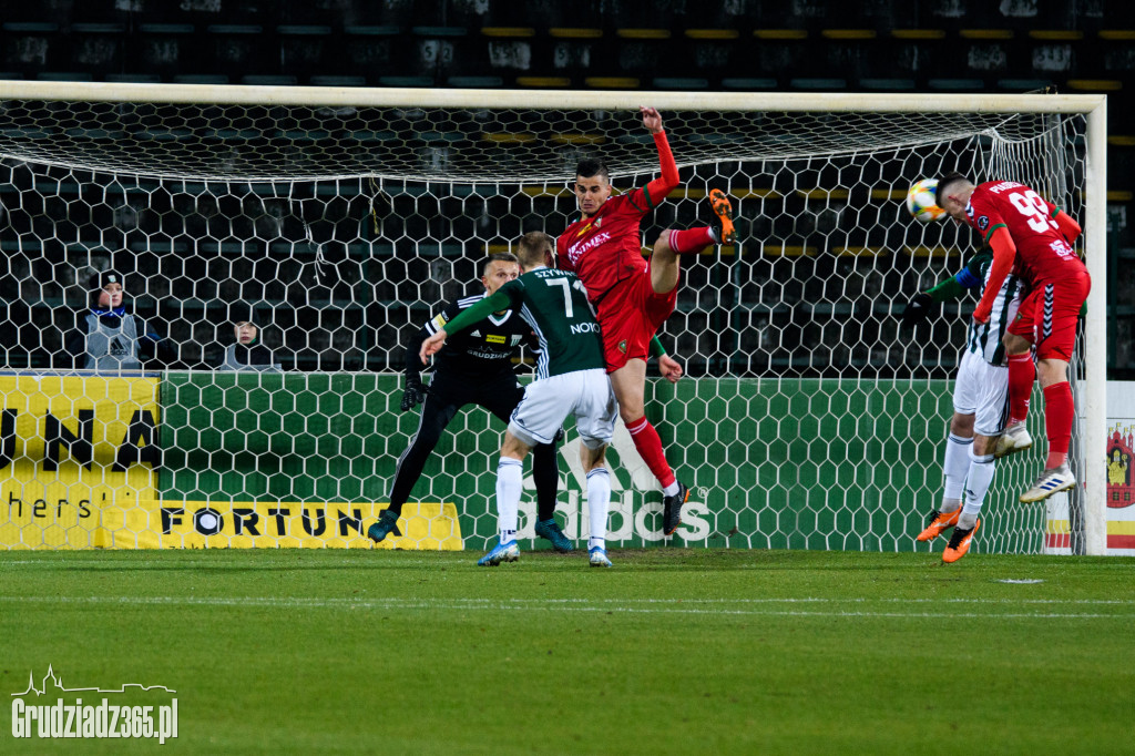 Olimpia Grudziądz pokonuje Zagłębie Sosnowiec