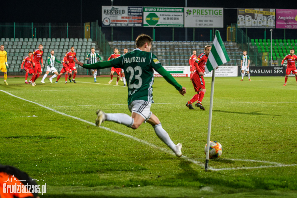 Olimpia Grudziądz pokonuje Zagłębie Sosnowiec