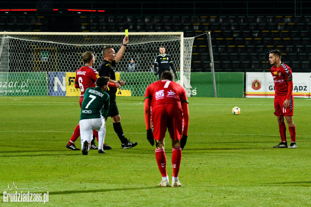Olimpia Grudziądz pokonuje Zagłębie Sosnowiec