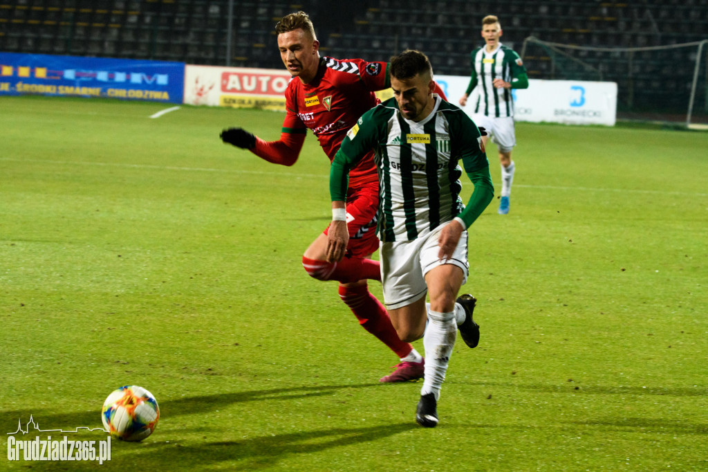 Olimpia Grudziądz pokonuje Zagłębie Sosnowiec