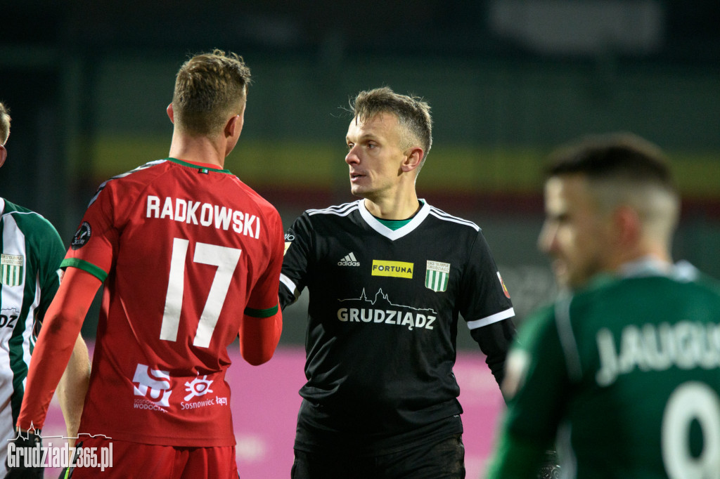 Olimpia Grudziądz pokonuje Zagłębie Sosnowiec