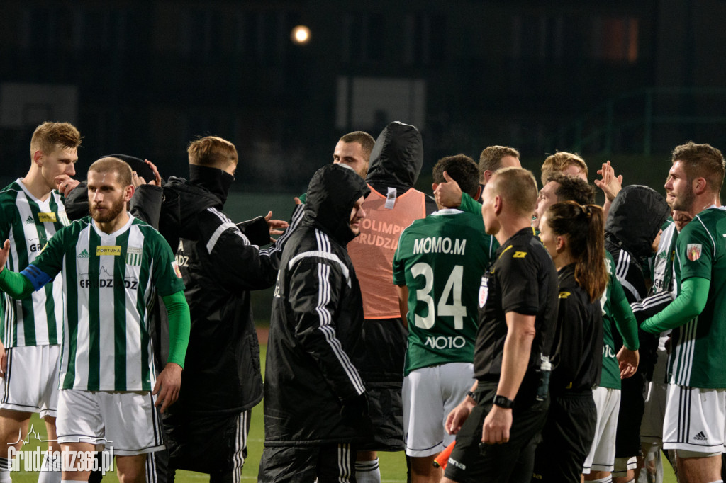 Olimpia Grudziądz pokonuje Zagłębie Sosnowiec