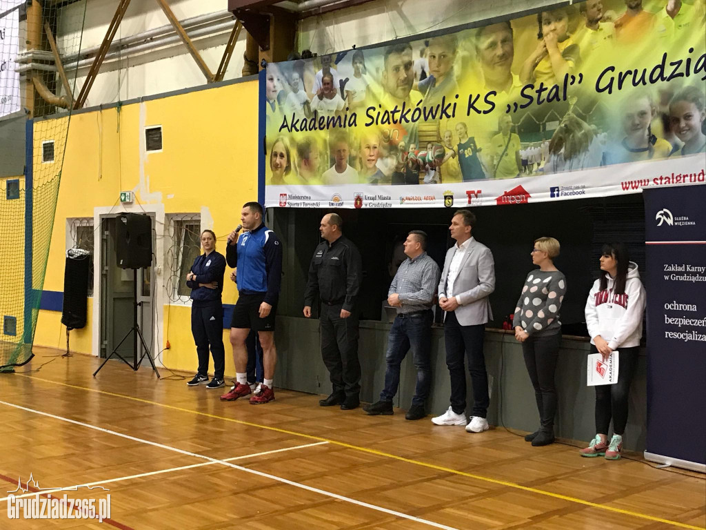 Turniej siatkówki służby więziennej