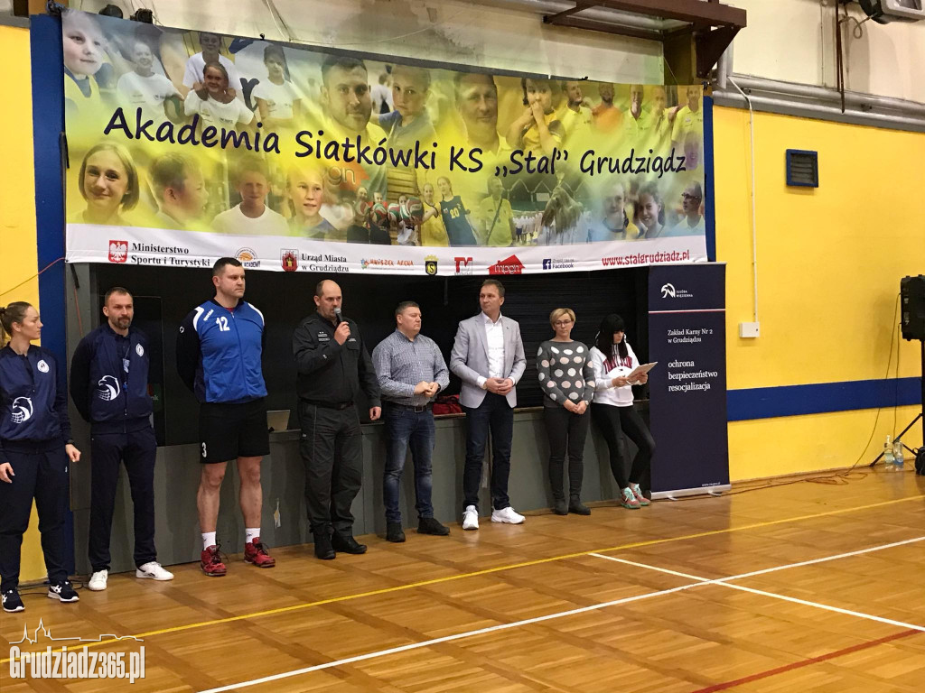Turniej siatkówki służby więziennej