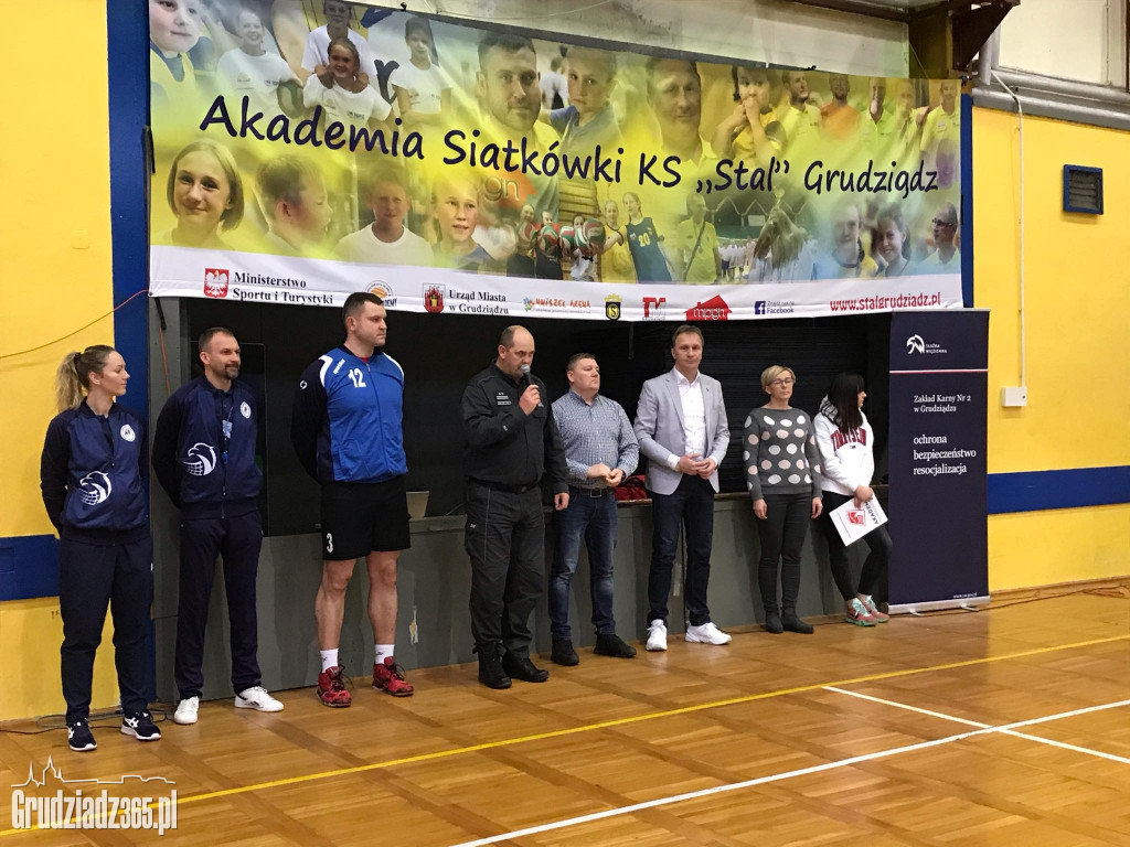 Turniej siatkówki służby więziennej