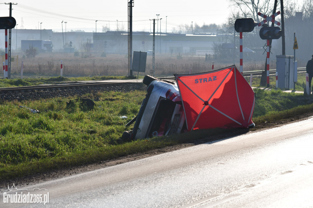 Janusz Dzięcioł nie żyje. Wypadek na przejeździe kolejowym w Białym Borze