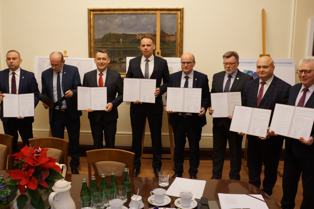 Podpisanie porozumienia o współpracy między gminami