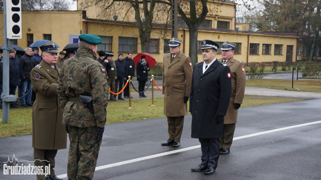 Uroczystość przekazania obowiązków Komendanta CSL