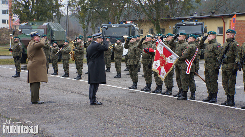 Uroczystość przekazania obowiązków Komendanta CSL
