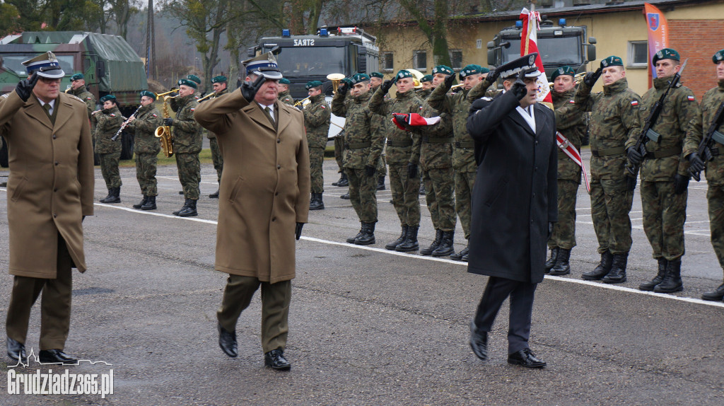 Uroczystość przekazania obowiązków Komendanta CSL
