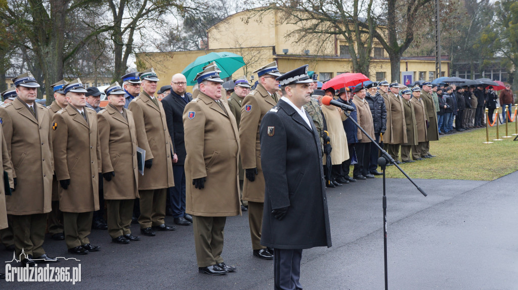 Uroczystość przekazania obowiązków Komendanta CSL