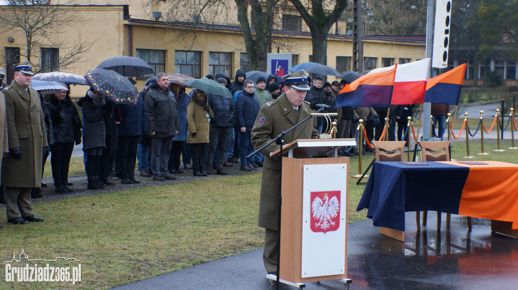 Uroczystość przekazania obowiązków Komendanta CSL