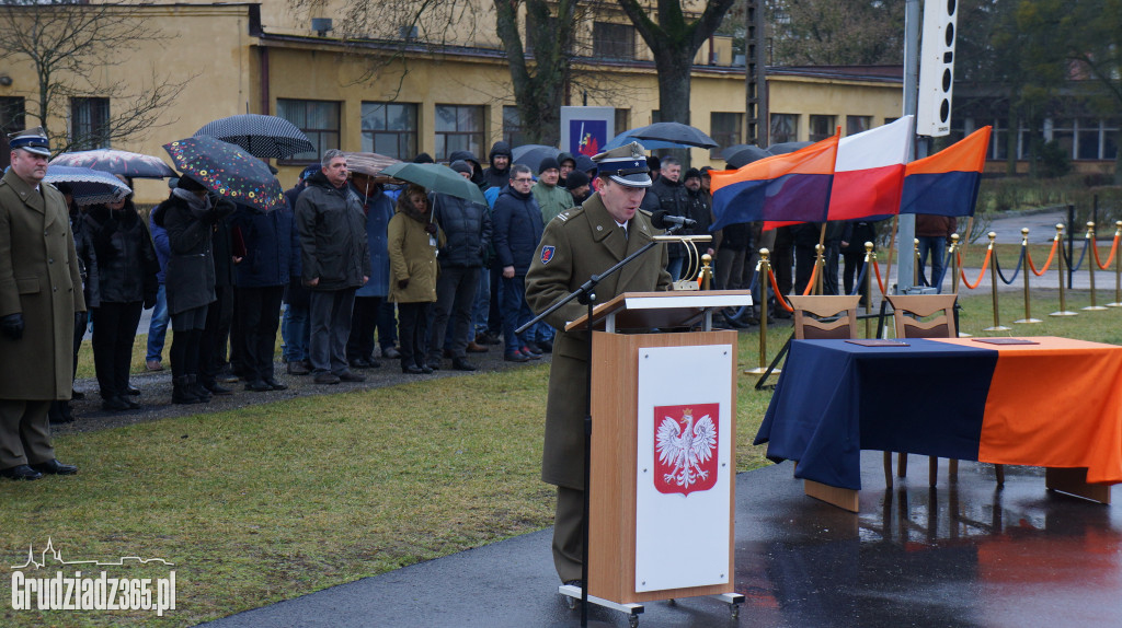 Uroczystość przekazania obowiązków Komendanta CSL