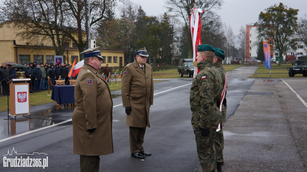 Uroczystość przekazania obowiązków Komendanta CSL