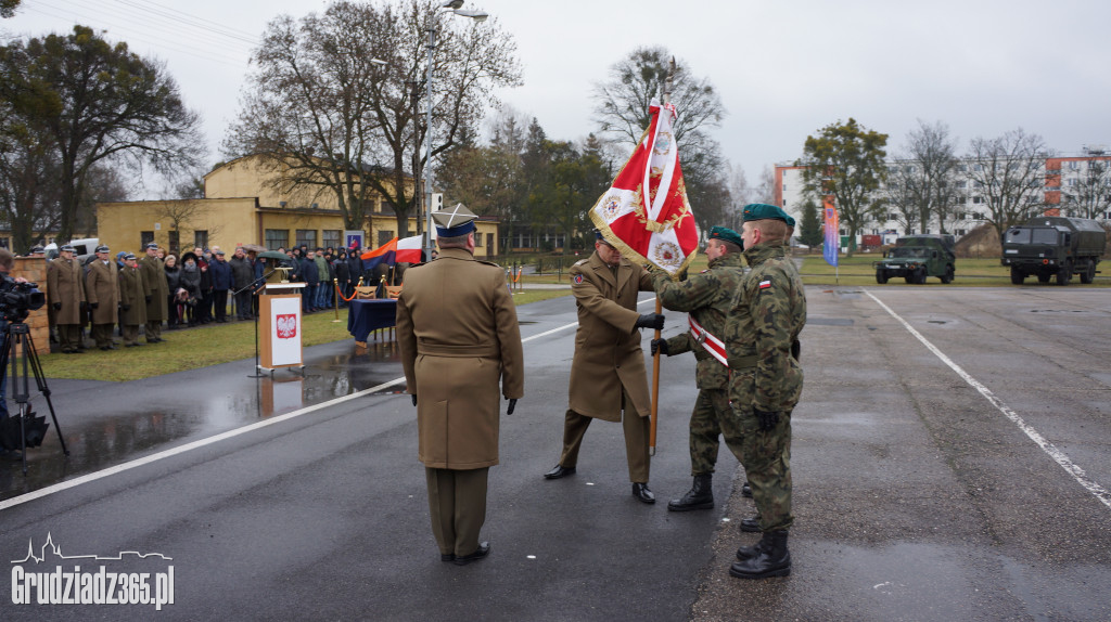 Uroczystość przekazania obowiązków Komendanta CSL