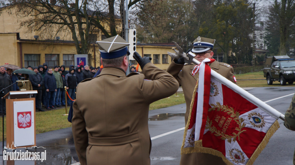 Uroczystość przekazania obowiązków Komendanta CSL