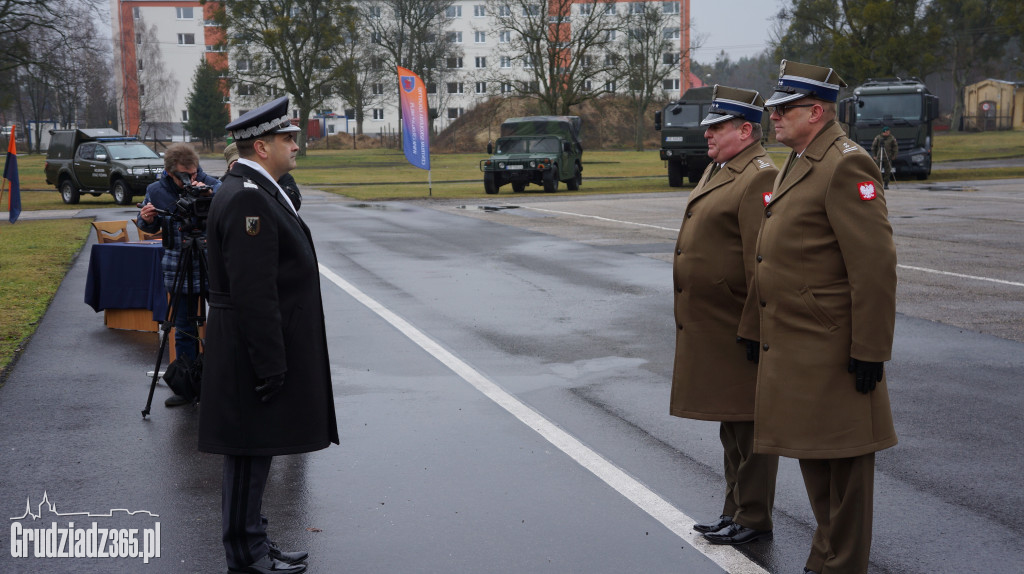 Uroczystość przekazania obowiązków Komendanta CSL