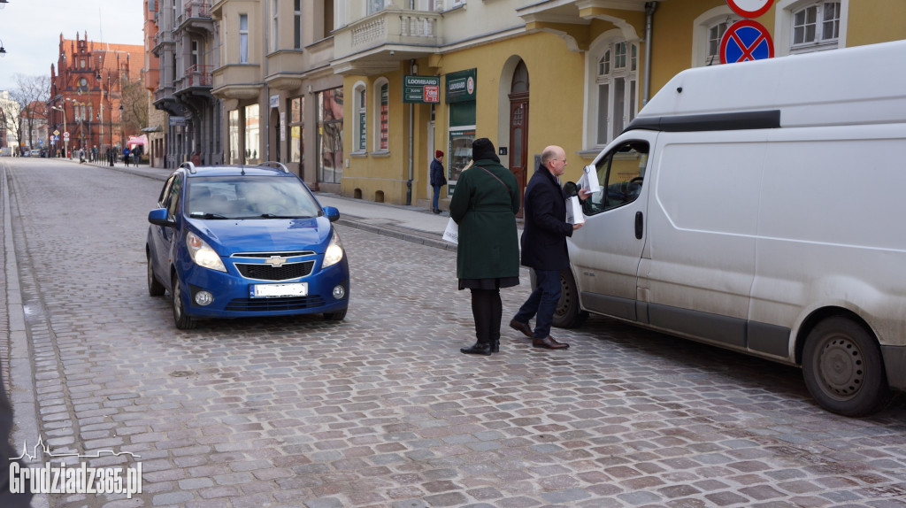 Otwarcie pierwszego remontowanego odcinka ul. Sienkiewicza