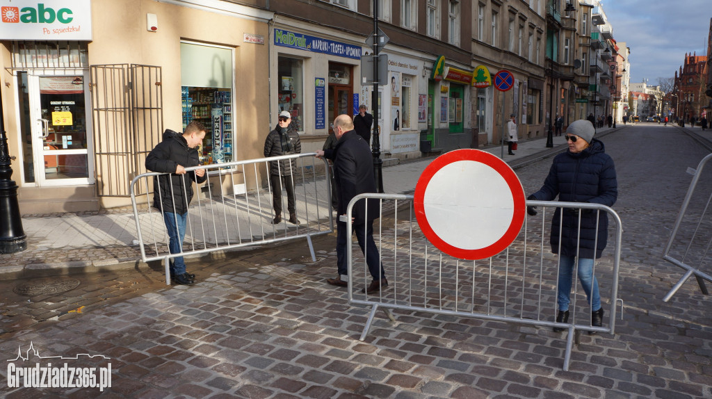 Otwarcie pierwszego remontowanego odcinka ul. Sienkiewicza