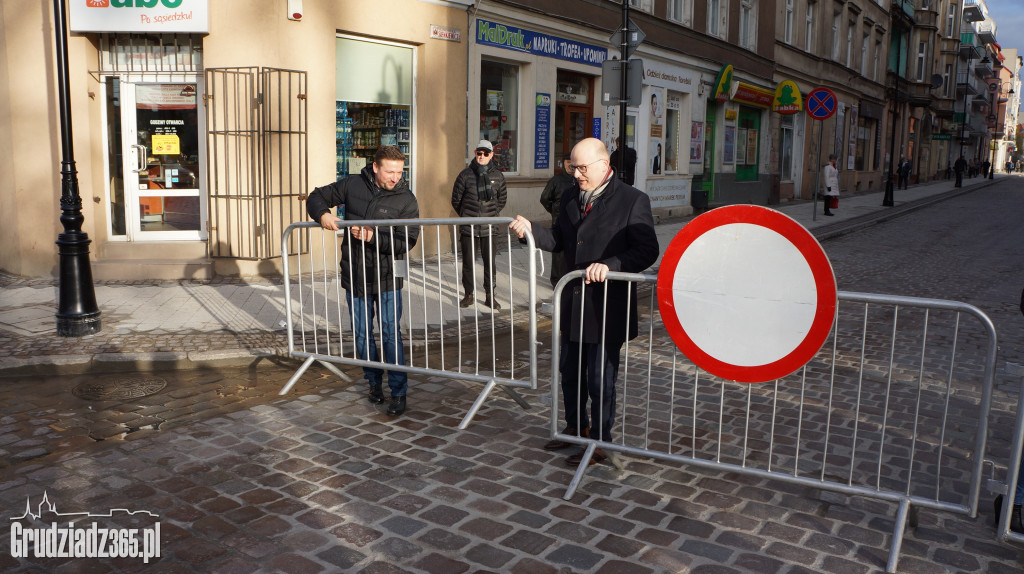 Otwarcie pierwszego remontowanego odcinka ul. Sienkiewicza