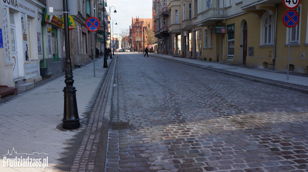 Otwarcie pierwszego remontowanego odcinka ul. Sienkiewicza