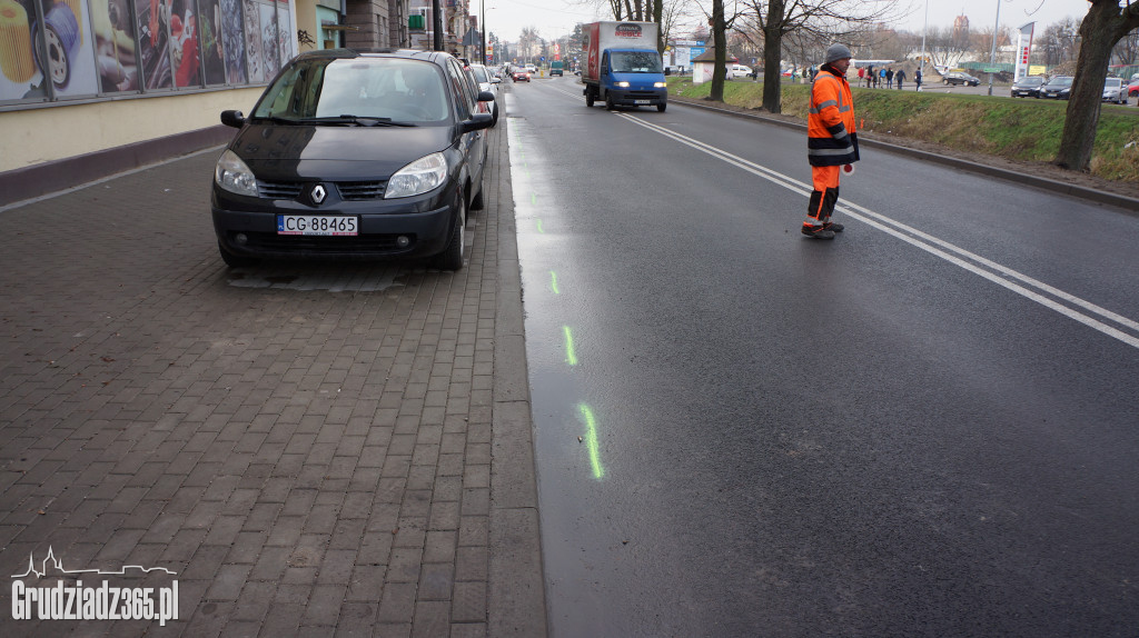 Naprawa ulicy Rapackiego w Grudziądzu