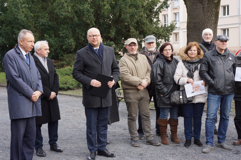 Uroczyście otwarto Skwer Wolności