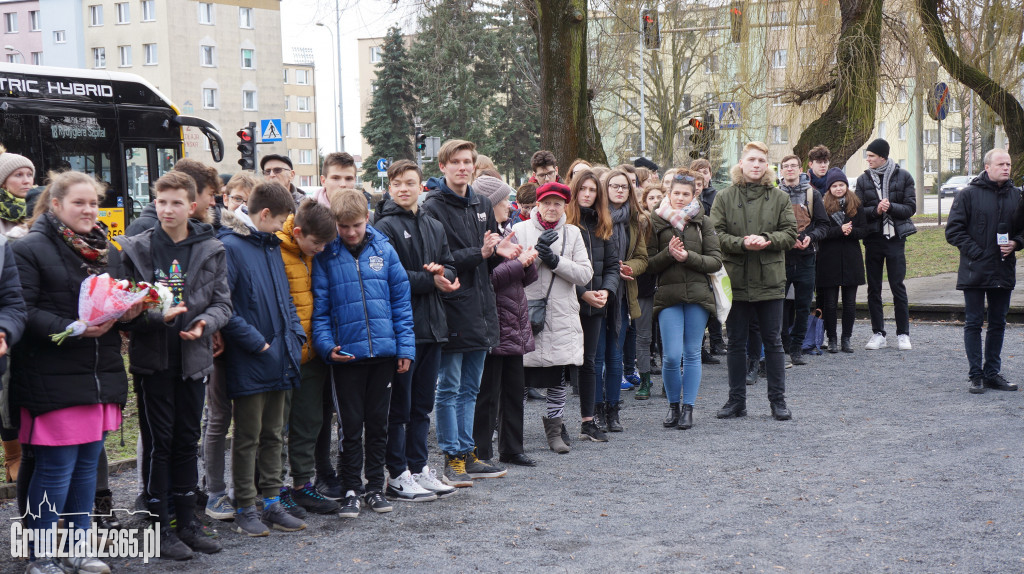 Uroczyście otwarto Skwer Wolności