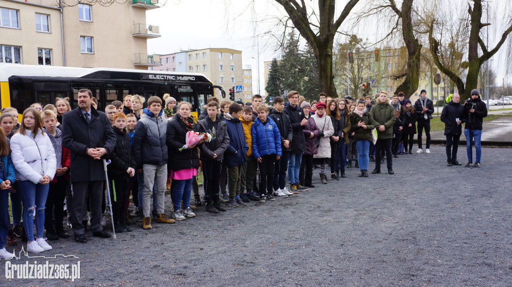 Uroczyście otwarto Skwer Wolności
