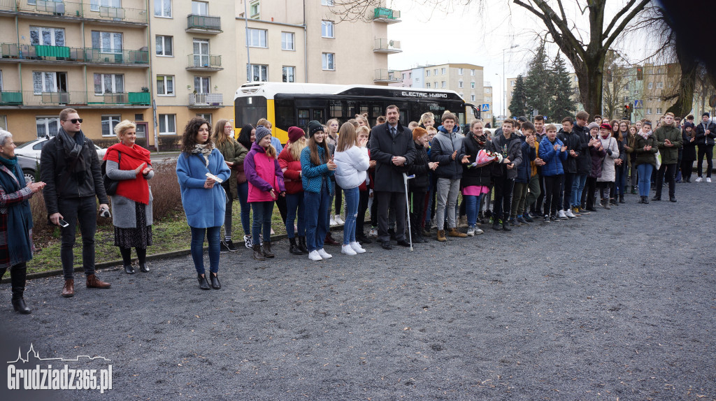 Uroczyście otwarto Skwer Wolności