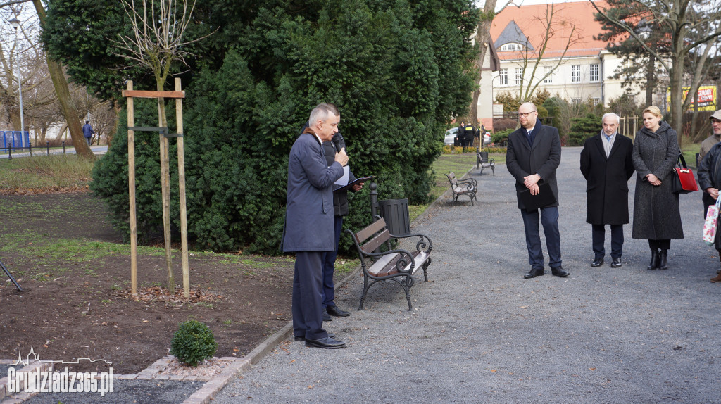 Uroczyście otwarto Skwer Wolności