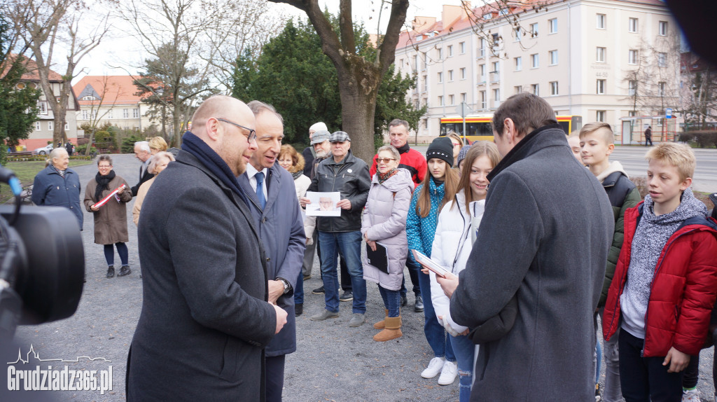 Uroczyście otwarto Skwer Wolności