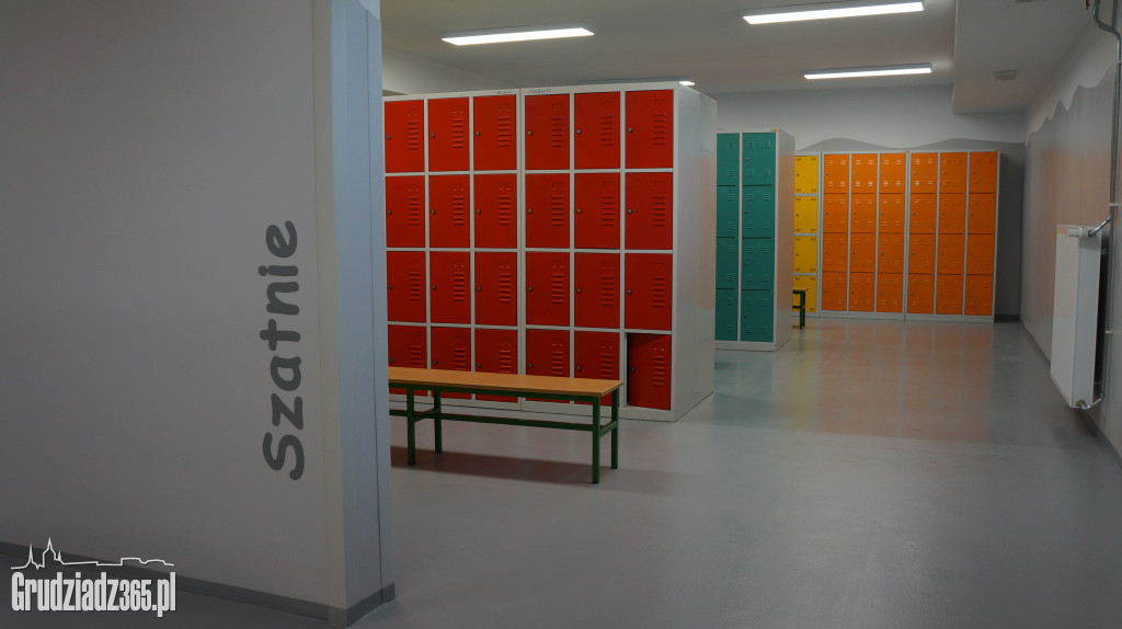 Otwarcie wyremontowanych szatni w SP16