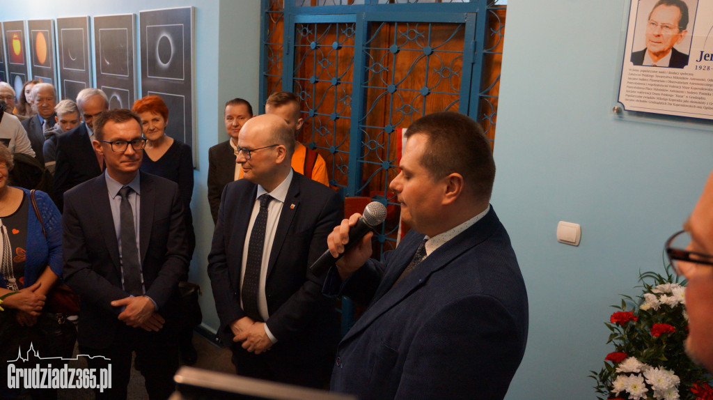 Odsłonięcie tablicy upamiętniającej Jerzego Szwarca