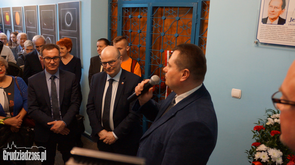 Odsłonięcie tablicy upamiętniającej Jerzego Szwarca