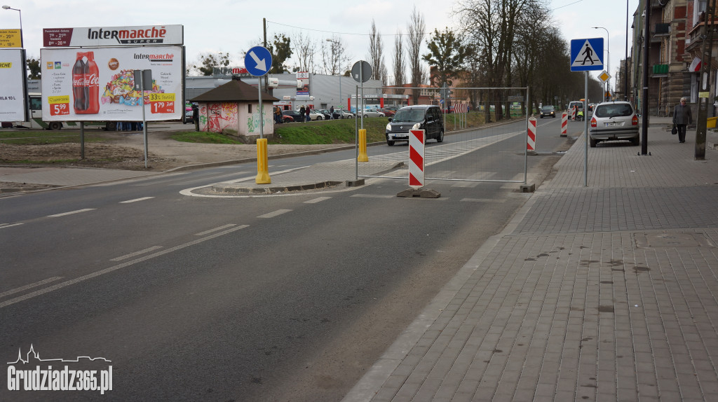 Remont ulicy Rapackiego w Grudziądzu