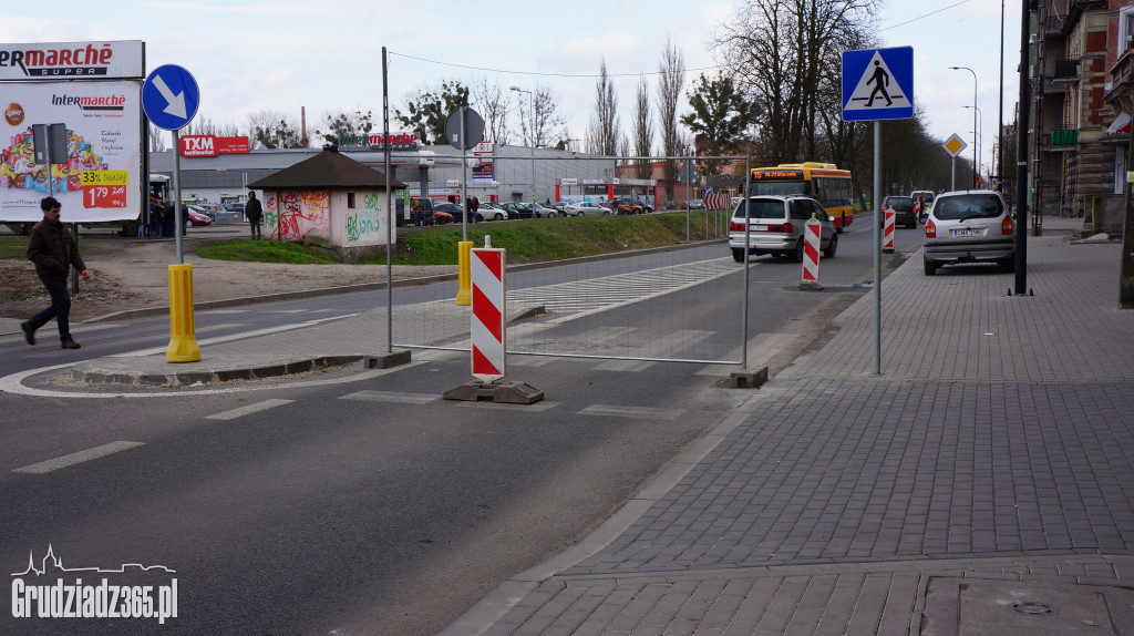 Remont ulicy Rapackiego w Grudziądzu
