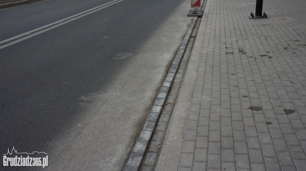 Remont ulicy Rapackiego w Grudziądzu
