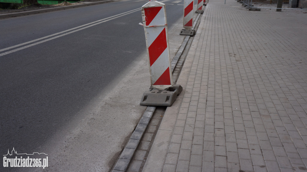 Remont ulicy Rapackiego w Grudziądzu