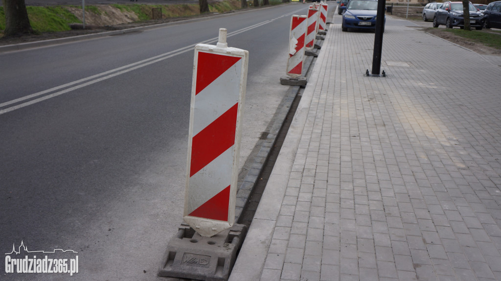 Remont ulicy Rapackiego w Grudziądzu