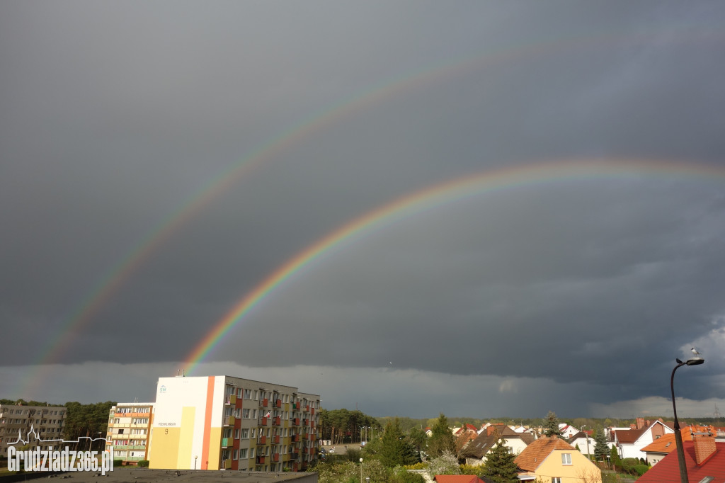 Grudziądz z okna i balkonu