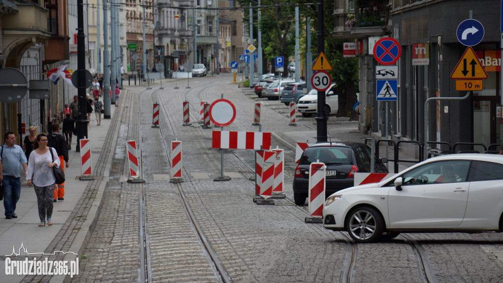 Remont Wybickiego w Grudziądzu