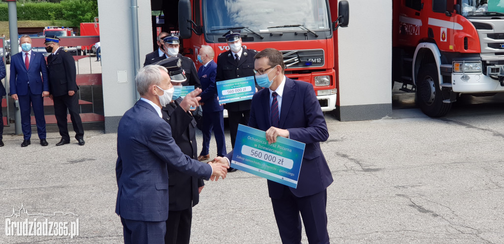 Mateusz Morawiecki z wizytą w Grudziądzu