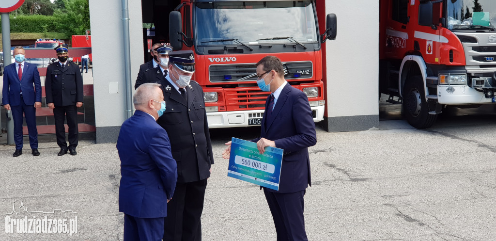 Mateusz Morawiecki z wizytą w Grudziądzu