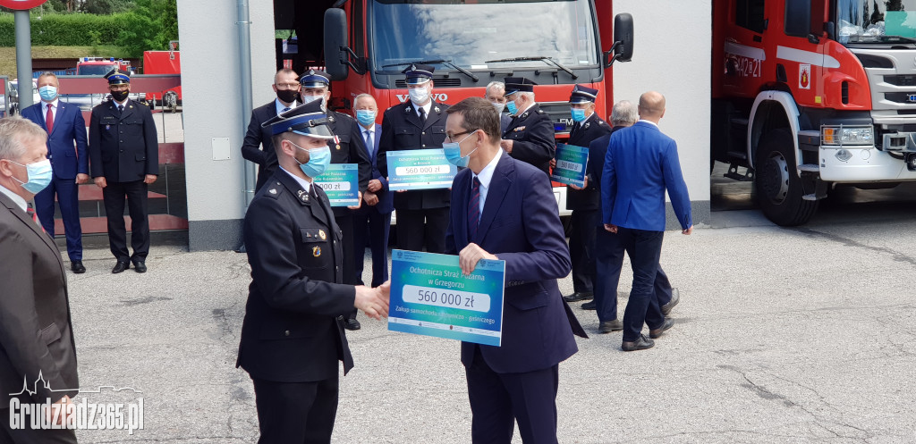 Mateusz Morawiecki z wizytą w Grudziądzu
