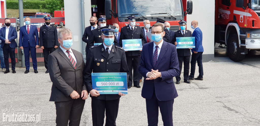 Mateusz Morawiecki z wizytą w Grudziądzu