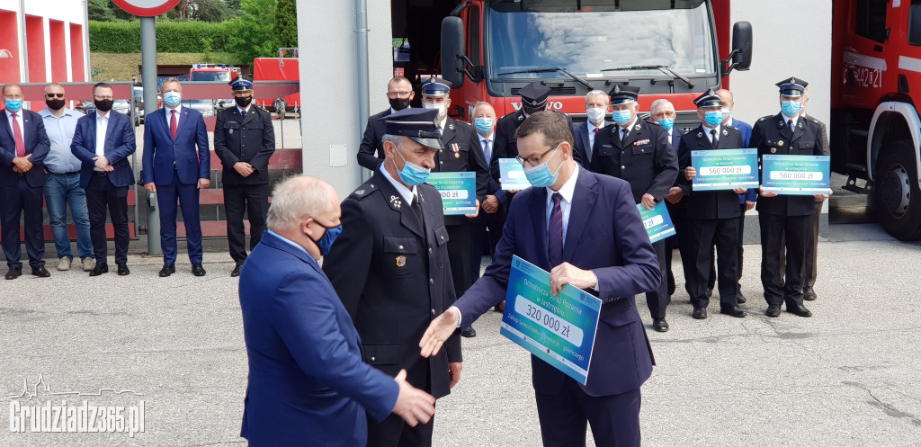 Mateusz Morawiecki z wizytą w Grudziądzu