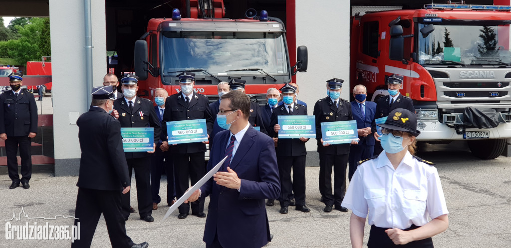 Mateusz Morawiecki z wizytą w Grudziądzu